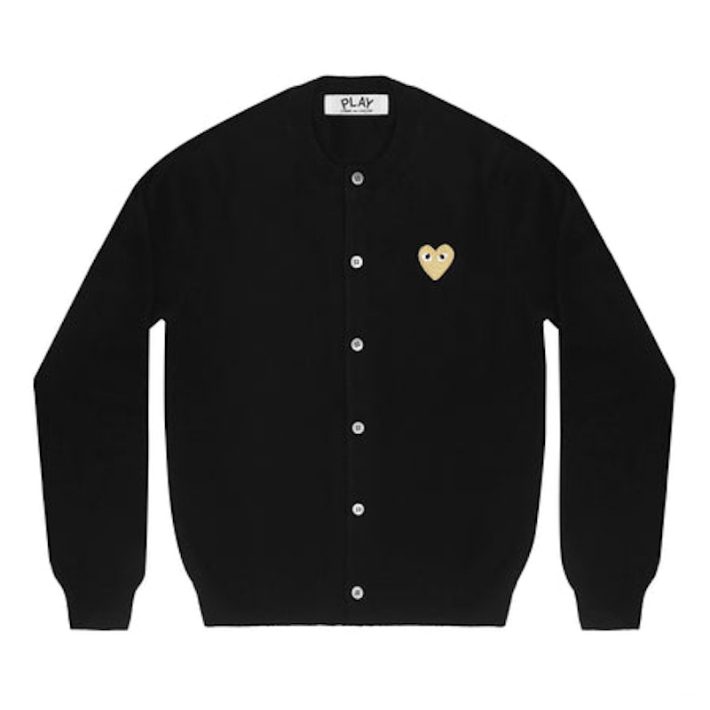 Sveter Comme des Garçons Play Heart Knit Cardigan Čierna | AZ-N049-051-1
