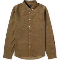 Košeľa A.P.C. Serge Logo Mini-Cord Shirt Zelené | COGEQ-H12565-JAA, 1