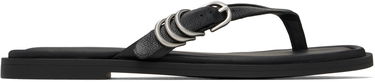 Starostlivosť o obuv rag & bone Rag & Bone Gia Leather Thong Sandals Čierna | WFF25SF1003LE03, 0