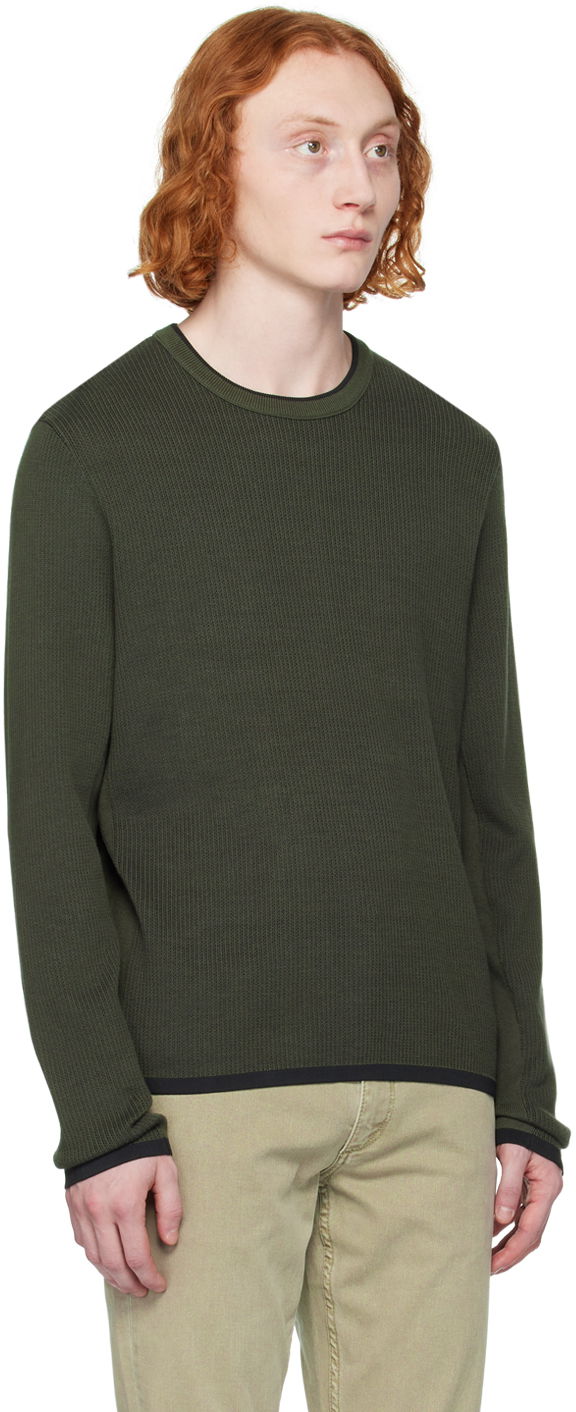 Sveter rag & bone Harvey Knit Sweater Zelené | MBS23S011UC11, 1