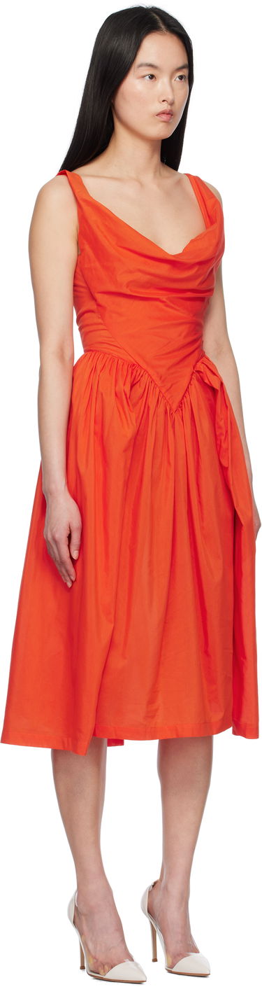 Šaty Vivienne Westwood Vivienne Westwood Sunday Midi Dress Oranžová | 1101032Z-W012U-, 1