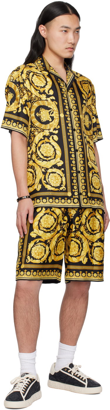 Náramok Versace Medusa Leather Bracelet Čierna | 1018429_1A00637, 3