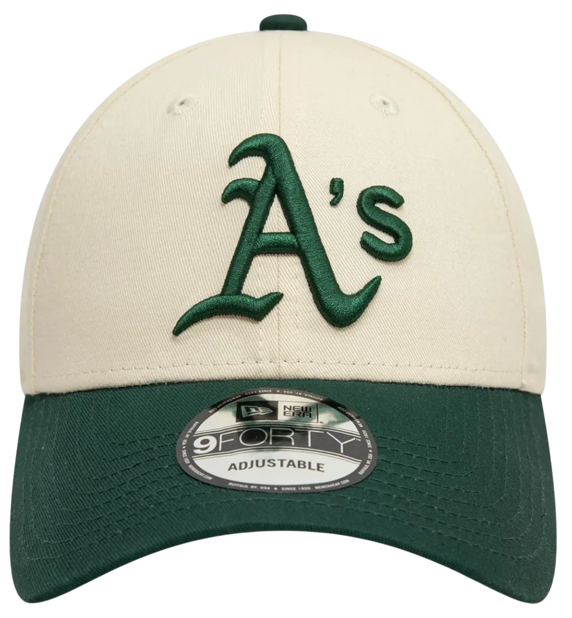 Šiltovka New Era Oakland Athletics Colour Block 9FORTY Adjustable Cap Béžová | 60595214-60595214, 1