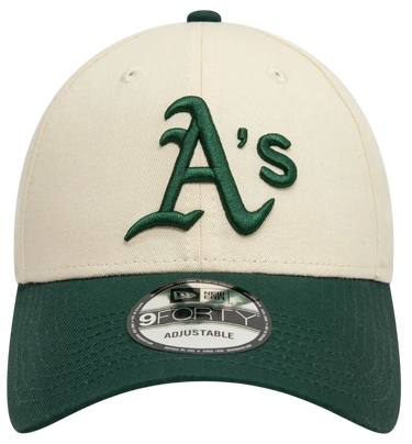 Šiltovka New Era Oakland Athletics Colour Block 9FORTY Adjustable Cap Béžová | 60595214-60595214, 1