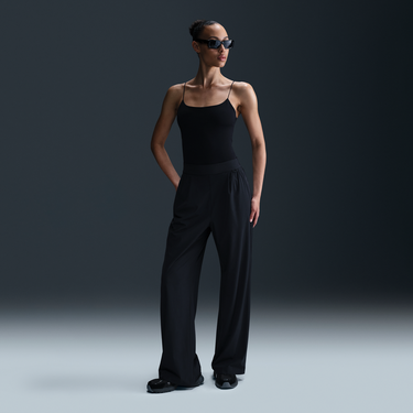 Nohavice Nike Dri-FIT 24.7 PerfectStretch High-Waisted Wide-Leg Pants Čierna | HM8389-010, 4