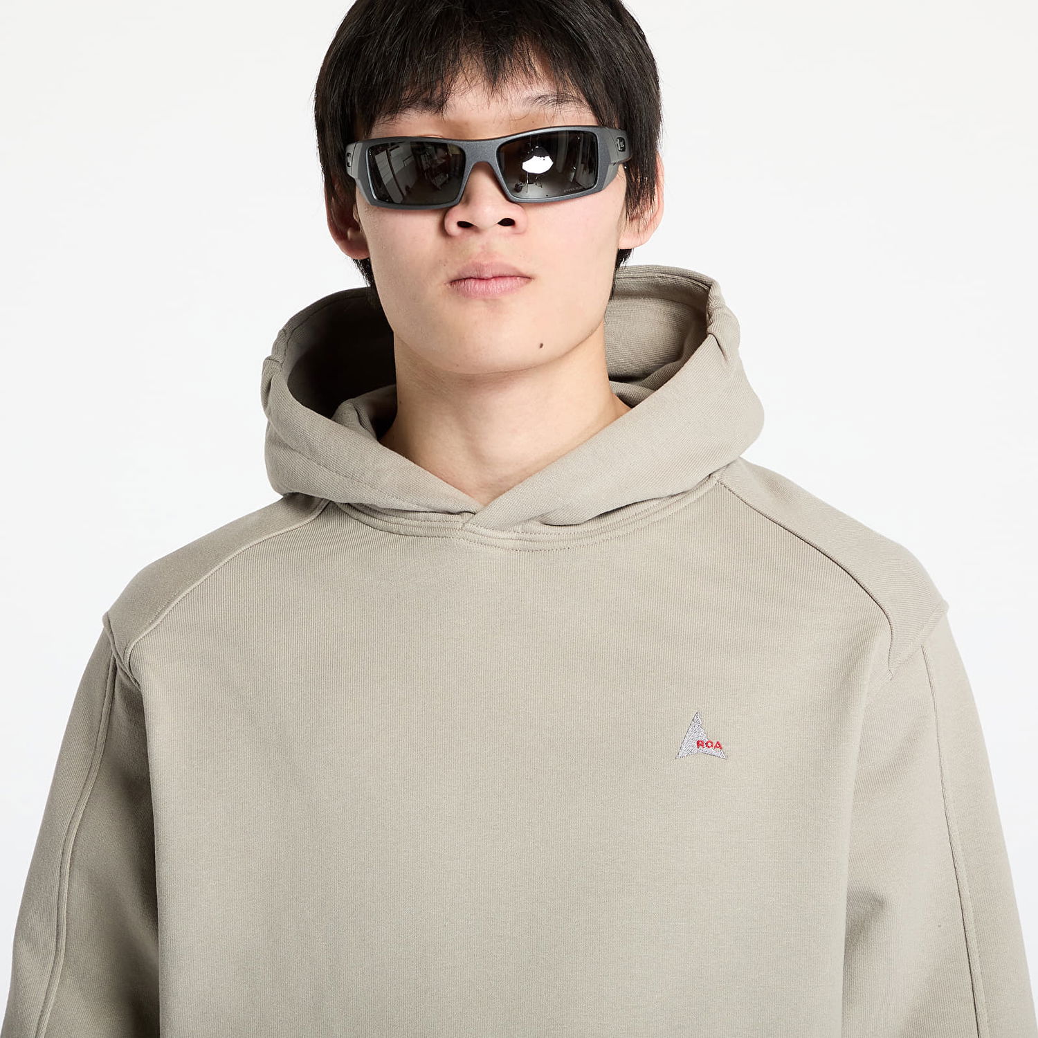 Mikina ROA ROA Logo Hoodie Béžová | RBMW0397FA280 BEG0002, 1