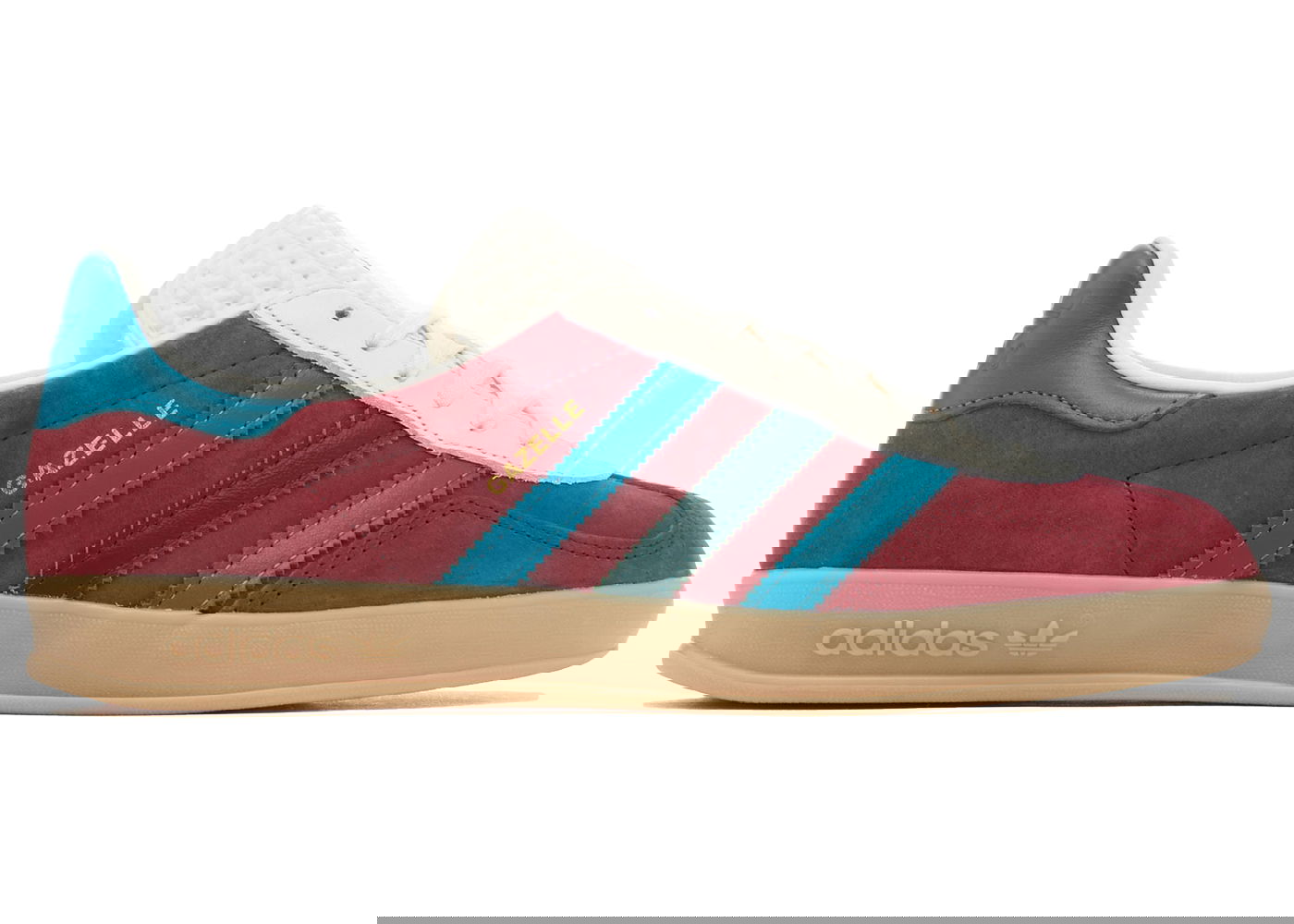 Tenisky a topánky adidas Originals Gazelle Indoor Collegiate Burgundy Arctic Fuchsia Vínová | IG4996, 0