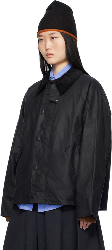Parka Barbour Waxed Cotton Jacket Navy | MWX1678NY91, 4