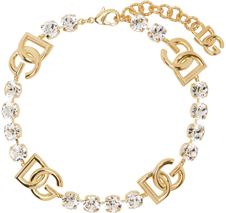 Náhrdelník Dolce & Gabbana Gold DG Choker Metalická | WNO4S6 W1111, 0