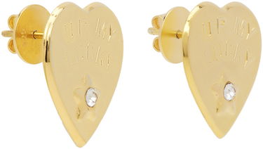 Náušnice Chopova Lowena Chopova Lowena Lucky Star Heart Earrings Metalická | 6431, 1