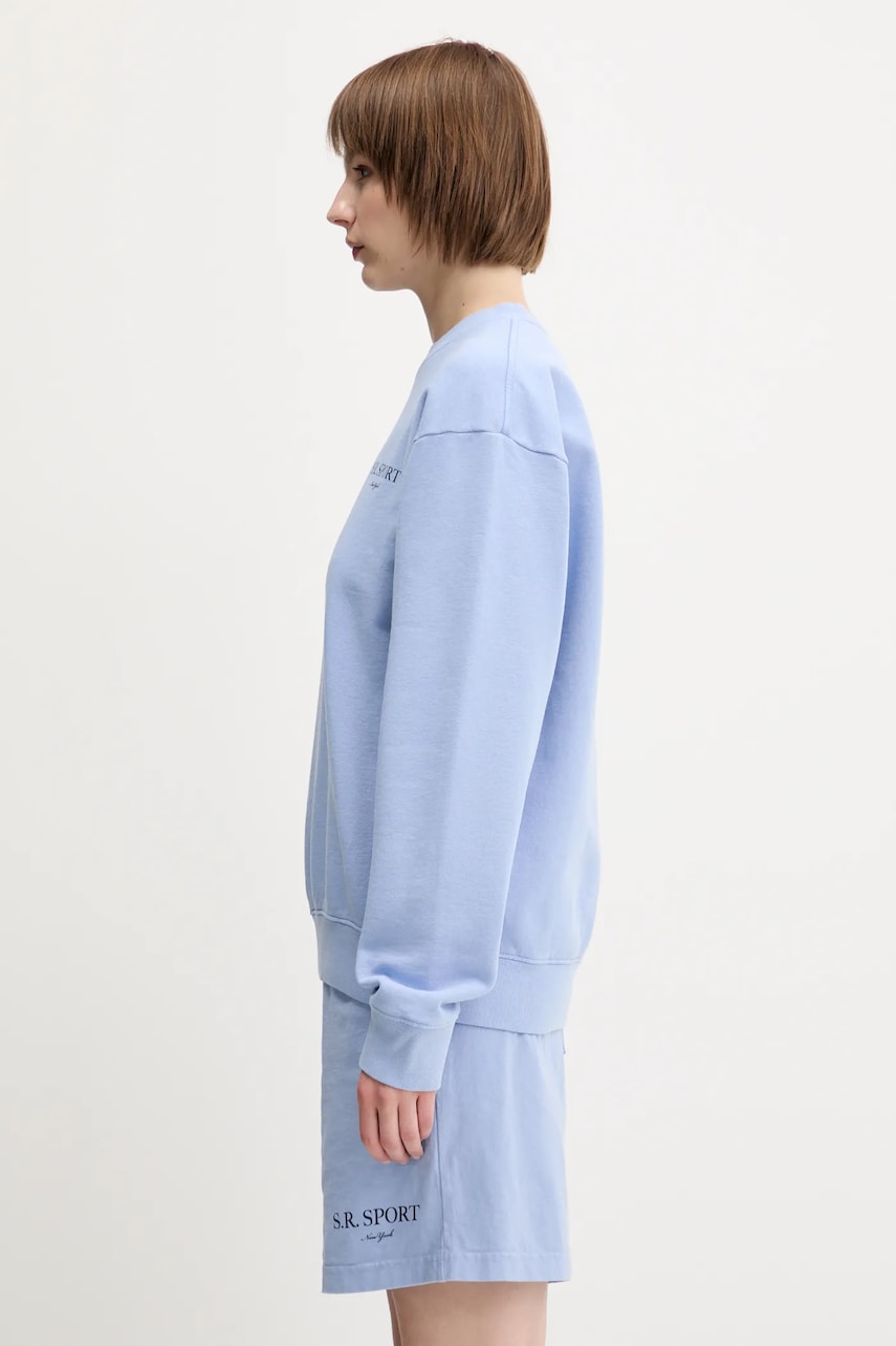 Mikina Sporty & Rich Sporty & Rich Sweatshirt Modrá | ST071612201BL59, 1