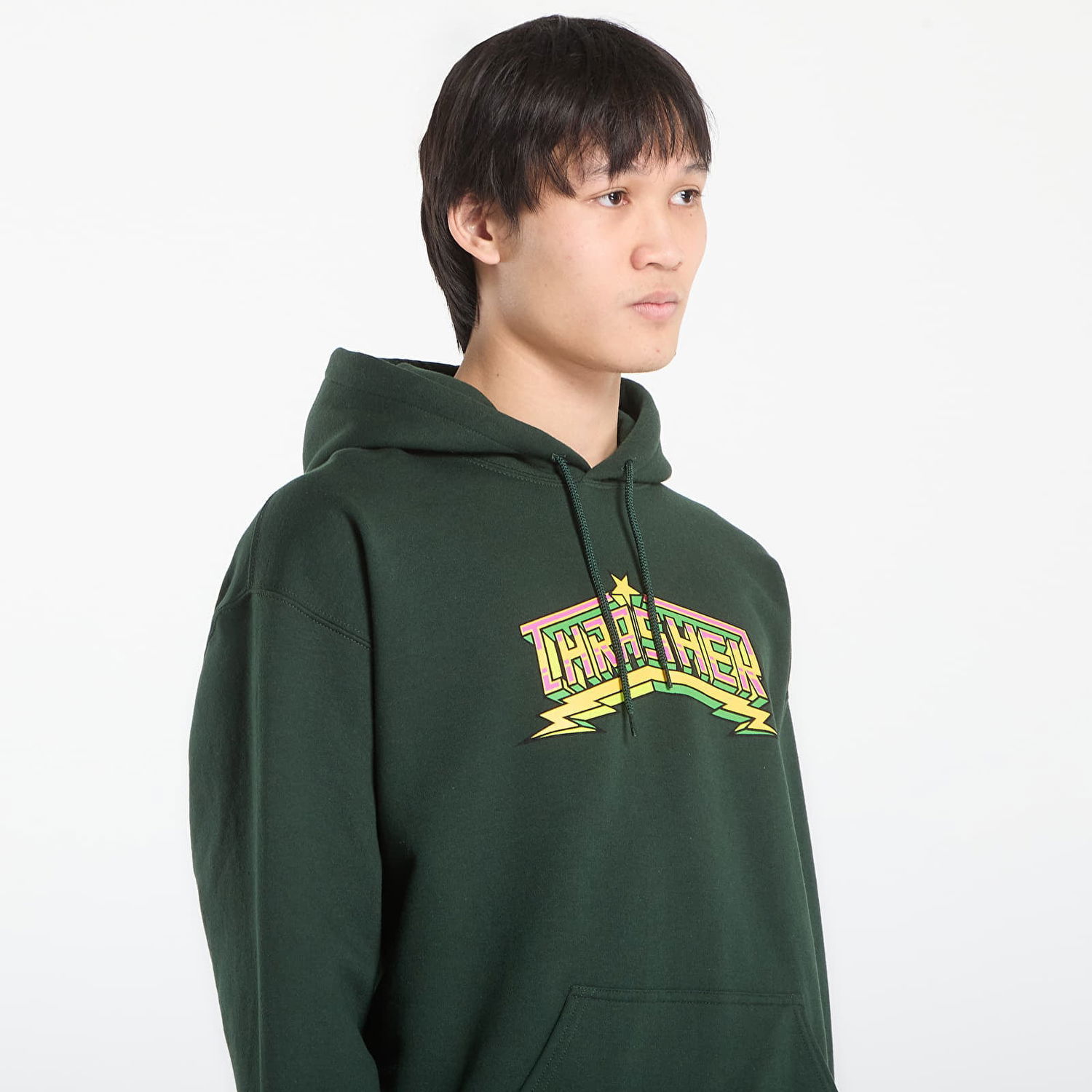 Mikina Thrasher Luchadora Hoodie Zelené | 145852, 1