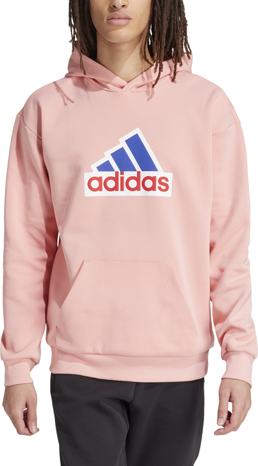 Mikina adidas Performance M FI BOS HD OLY Ružová | is9597, 0