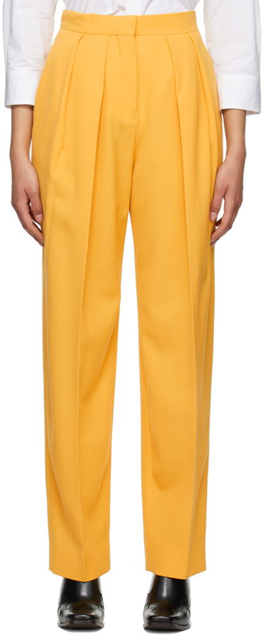Nohavice Stella McCartney Stella McCartney Pleated Trousers Žltá | 6400643AU701, 0