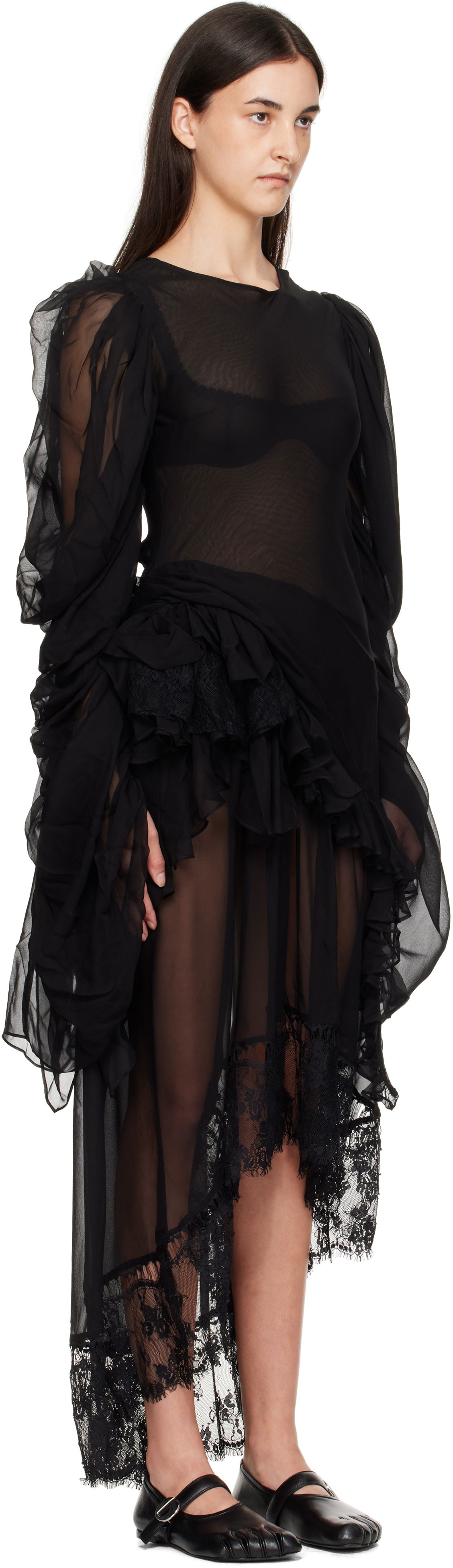 Šaty Collina Strada Collina Strada Simone Angelica Maxi Dress Čierna | XX4043, 1