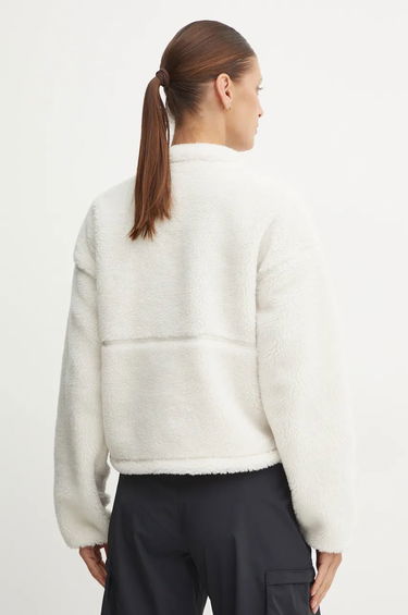 Bunda The North Face White Cropped Fleece Jacket Biela | NF0A88ZBQLI1, 2