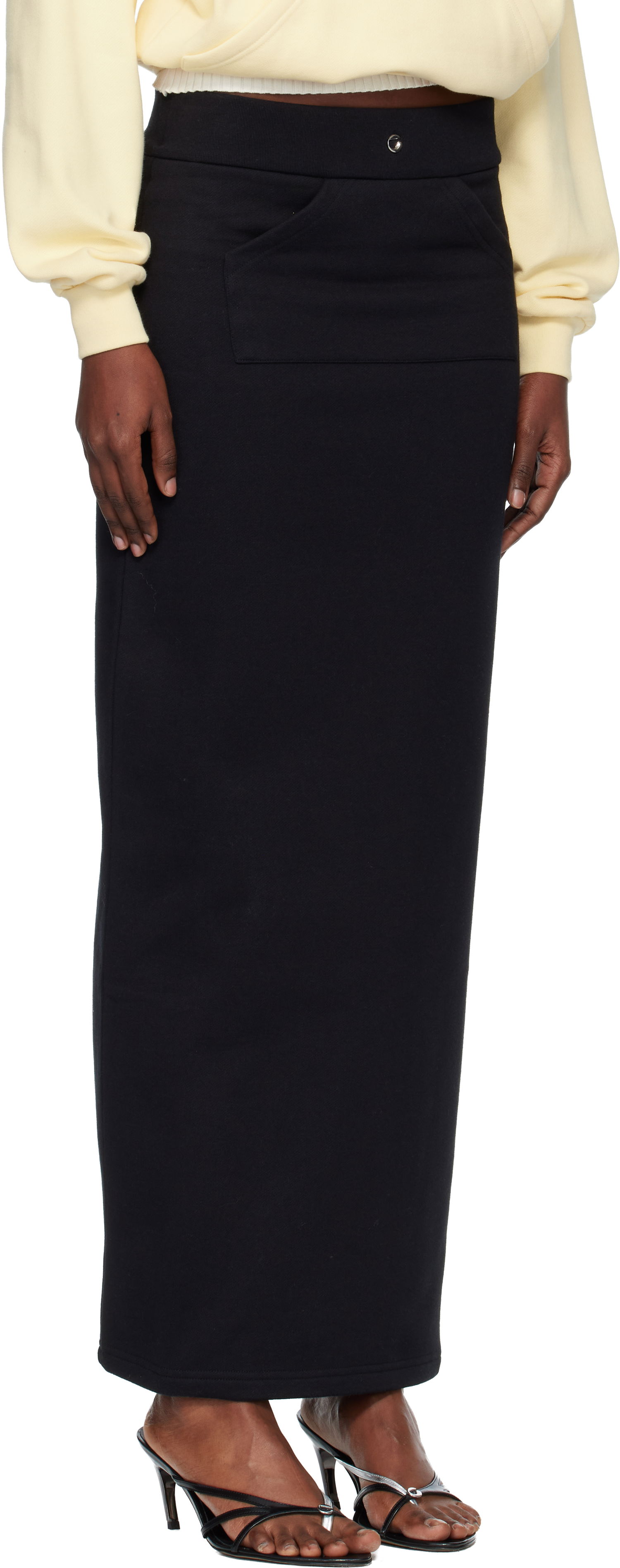 Sukňa Coperni Jogging Midi Skirt Čierna | COPJS171F5035, 1