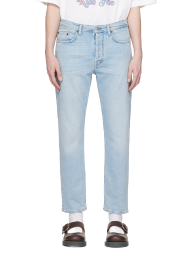 Džínsy Acne Studios Slim Fit Jeans Modrá | B00297-