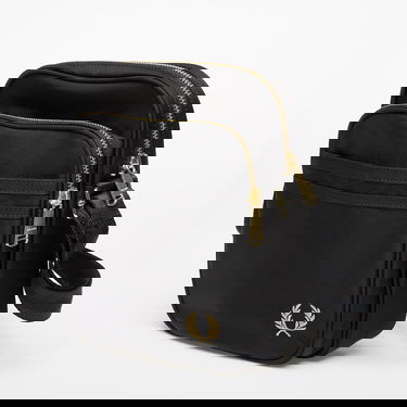 Taška cez rameno Fred Perry Fred Perry Textured Nylon Side Bag Čierna | L9259 102, 2