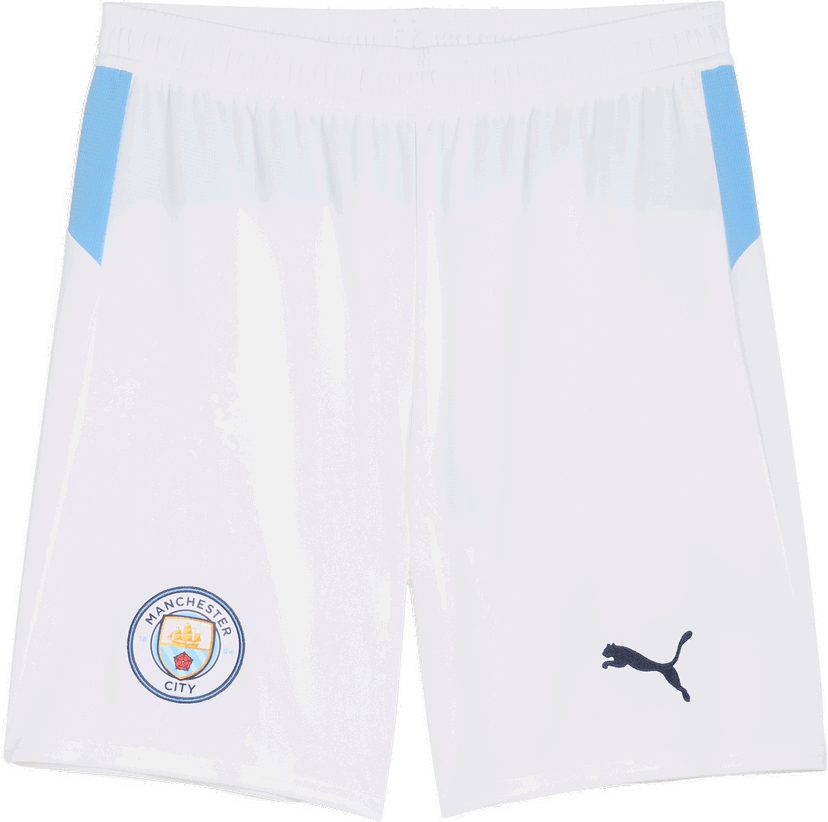 Šortky Puma MCFC Replica Home Football Shorts 2025/26 Biela | 780375-22