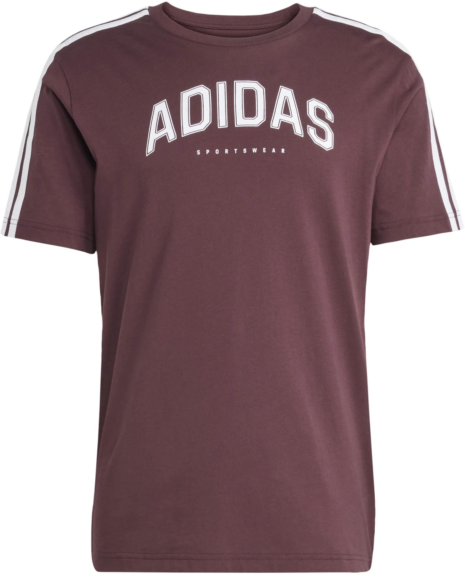 Tričko adidas Performance Sportswear Collegiate Logo T-Shirt Vínová | jm0380, 1