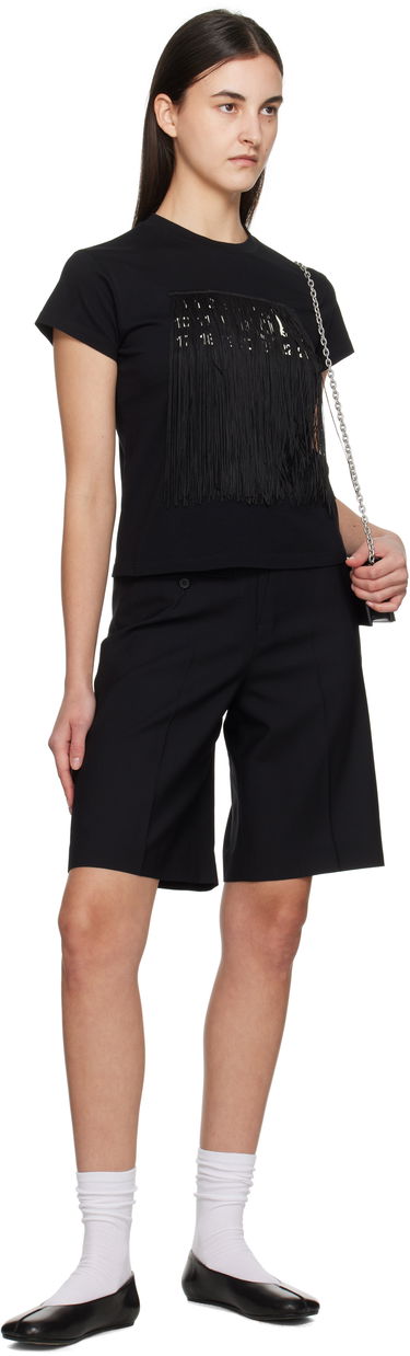 Šortky Maison Margiela MM6 Maison Margiela Tailoring Wool Canvas Shorts Čierna | S52MU0125 M35080, 3
