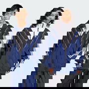 Blue Cut Line Track Jacket