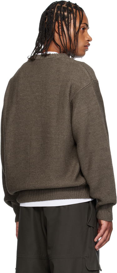 Sveter sage NATION Sage Nation Mackenzie Knit Wool Sweater Hnedá | S064 MACKENZIE KNIT WOOL MUSHR, 2