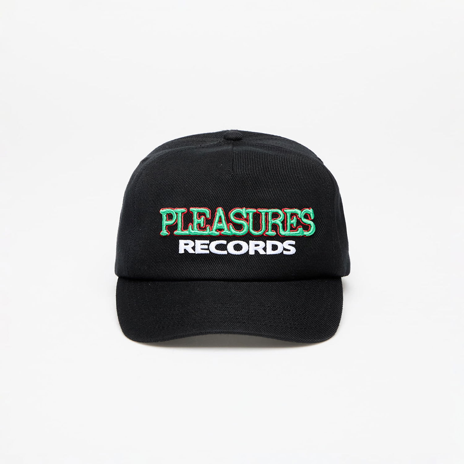 Šiltovka Pleasures Records Snapback Black Čierna | P24SU063 BLACK, 0