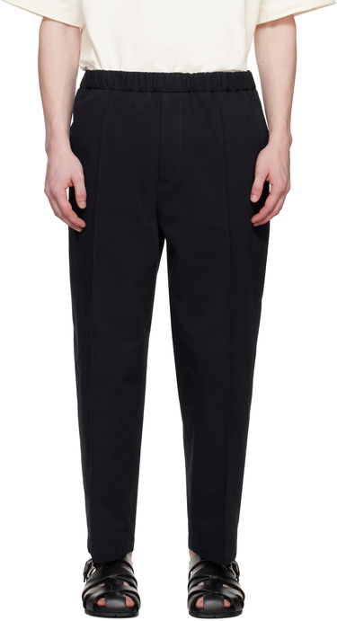 Nohavice Jil Sander Jil Sander Tapered Trousers Čierna | J21KA0012_J45286, 0