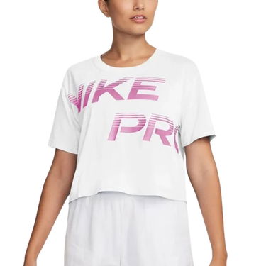 Crop Top Nike Pro Graphic Crop T-Shirt Biela | FQ4985-100, 0