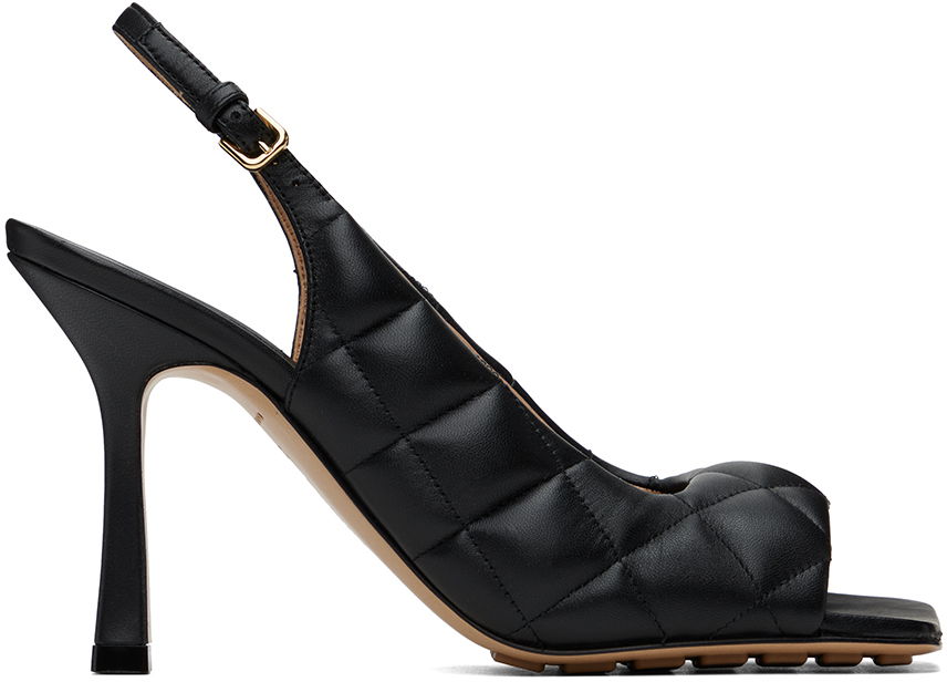 Tenisky a topánky Bottega Veneta Padded Heeled Sandals "Black" Čierna | 729765 VBRR0, 0