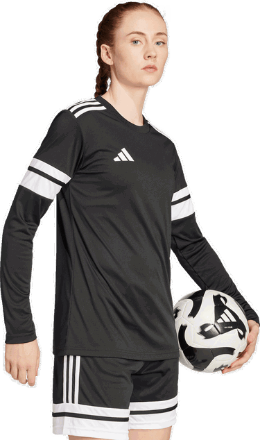 Dres adidas Originals Adidas Squadra 25 Long Sleeve Jersey Čierna | jj0007, 4