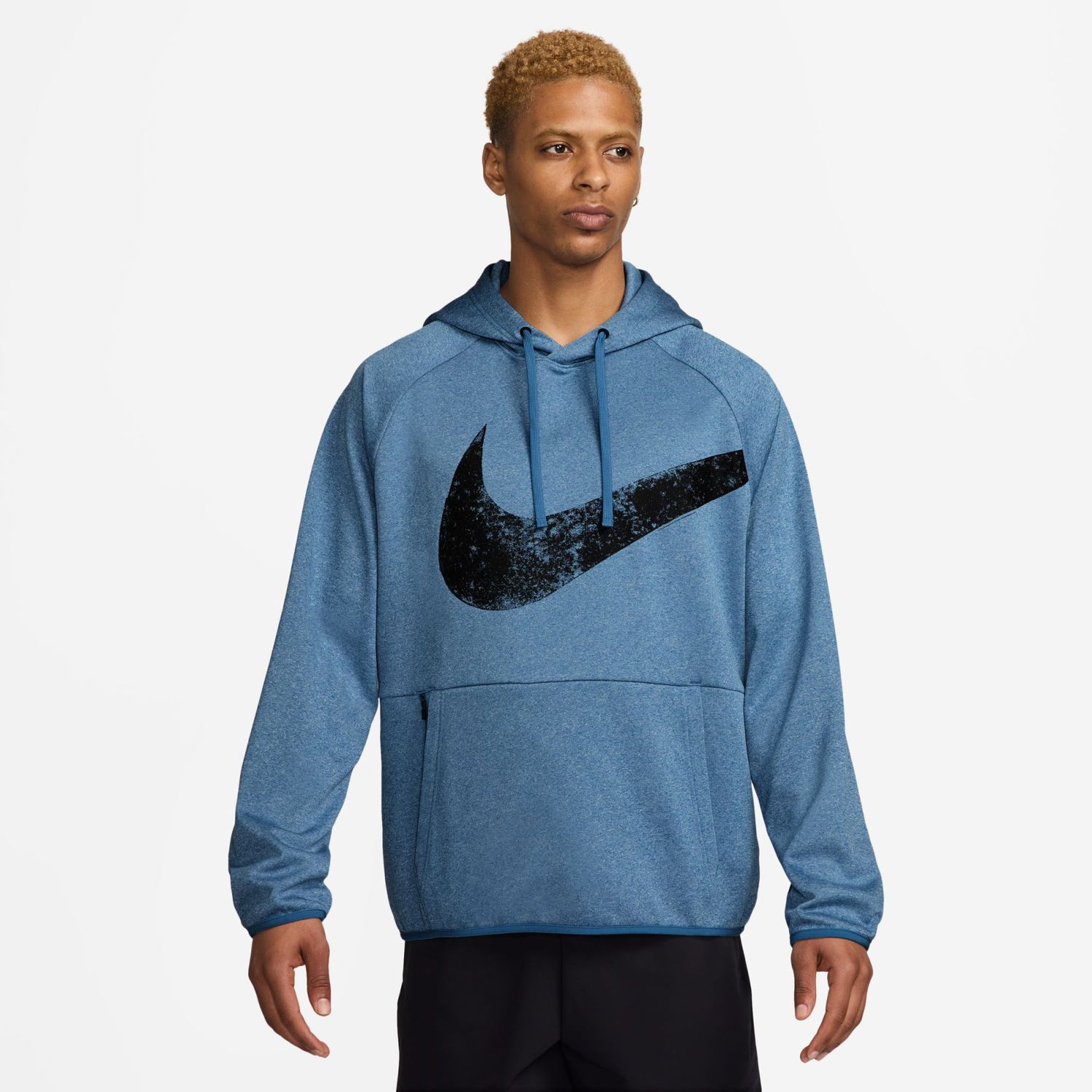 Mikina Nike Swoosh Therma-FIT Hoodie Modrá | FZ1072-429, 0