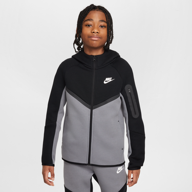 Mikina Nike Sportswear Tech Fleece Full-Zip Hoodie Šedá | HV5867-084, 3