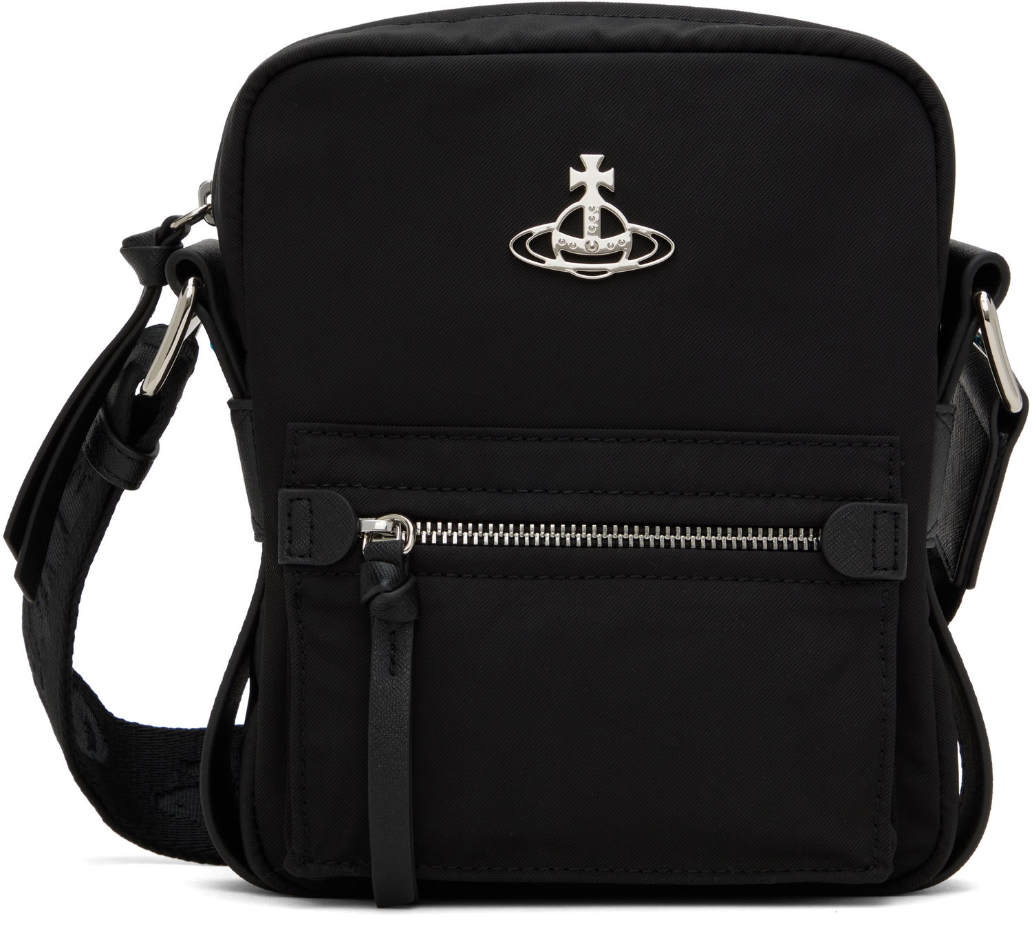 Taška cez rameno Vivienne Westwood Small Jackson Crossbody Satchel Bag Čierna | 4803000BU-W001Y-, 0
