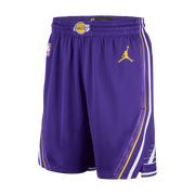 Los Angeles Lakers Statement Edition Swingman Jordan Dri-Fit NBA Shorts Polyester