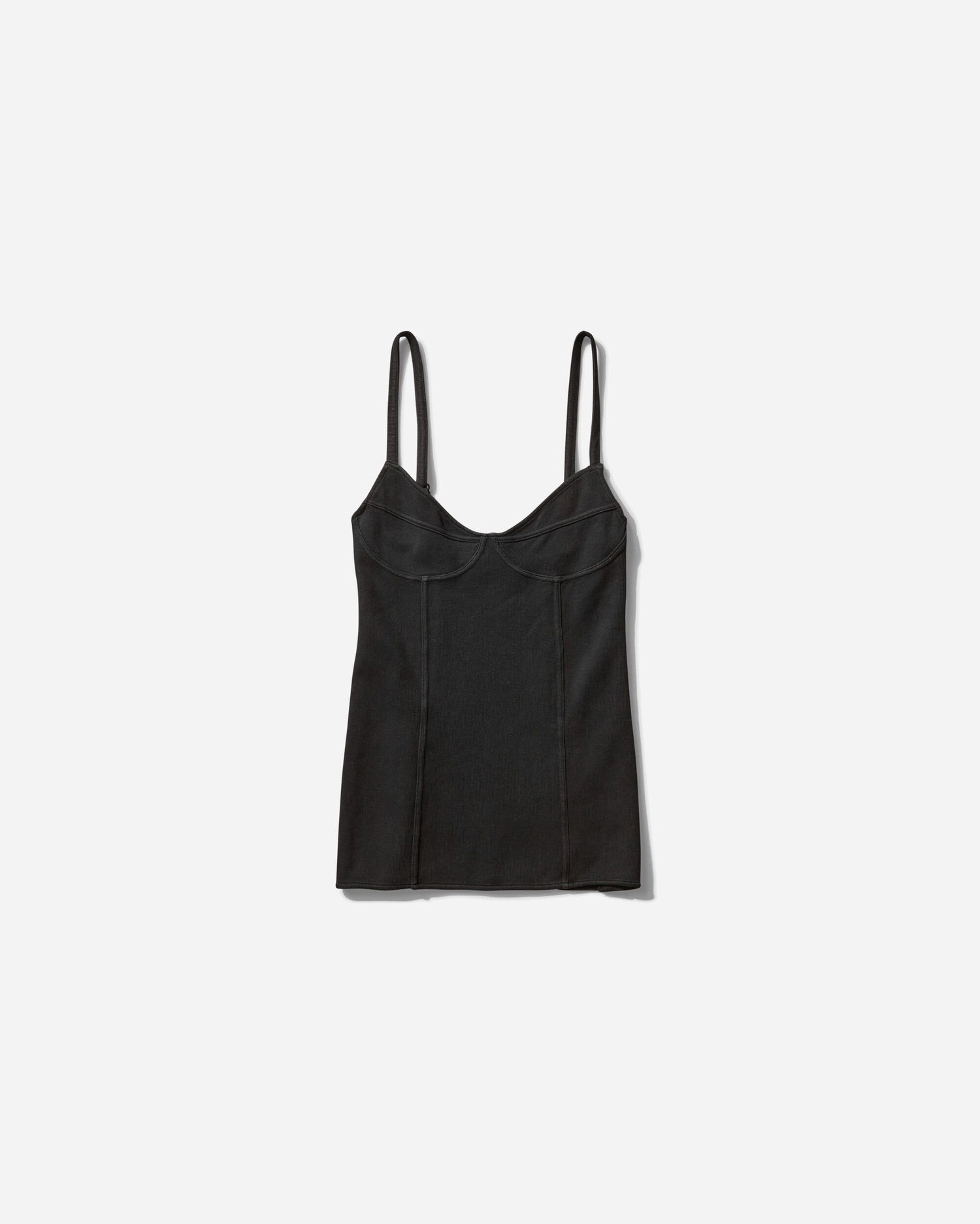 Tielko OUR LEGACY Washed Cami Tank Top Čierna | W2256CW 001, 0