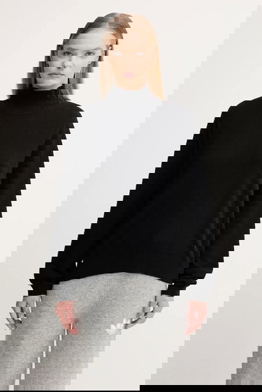 Sveter Napapijri Napapijri D-Mis Turtleneck Sweater Čierna | NP0A88XK9411, 0