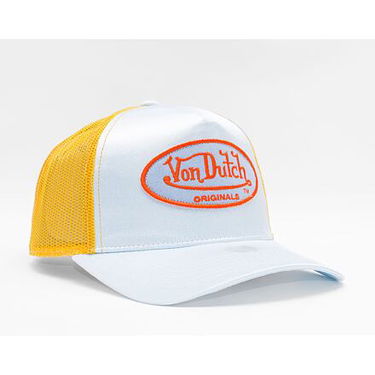 Šiltovka Von Dutch Trucker Cary Satin Lt.Blue/Gold Žltá | VD7030412, 0