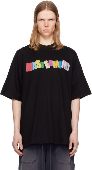 Tričko Mastermind WORLD Mastermind World Oversized Multicolor Logo T-Shirt Čierna | MW25S14-TS056-022, 0