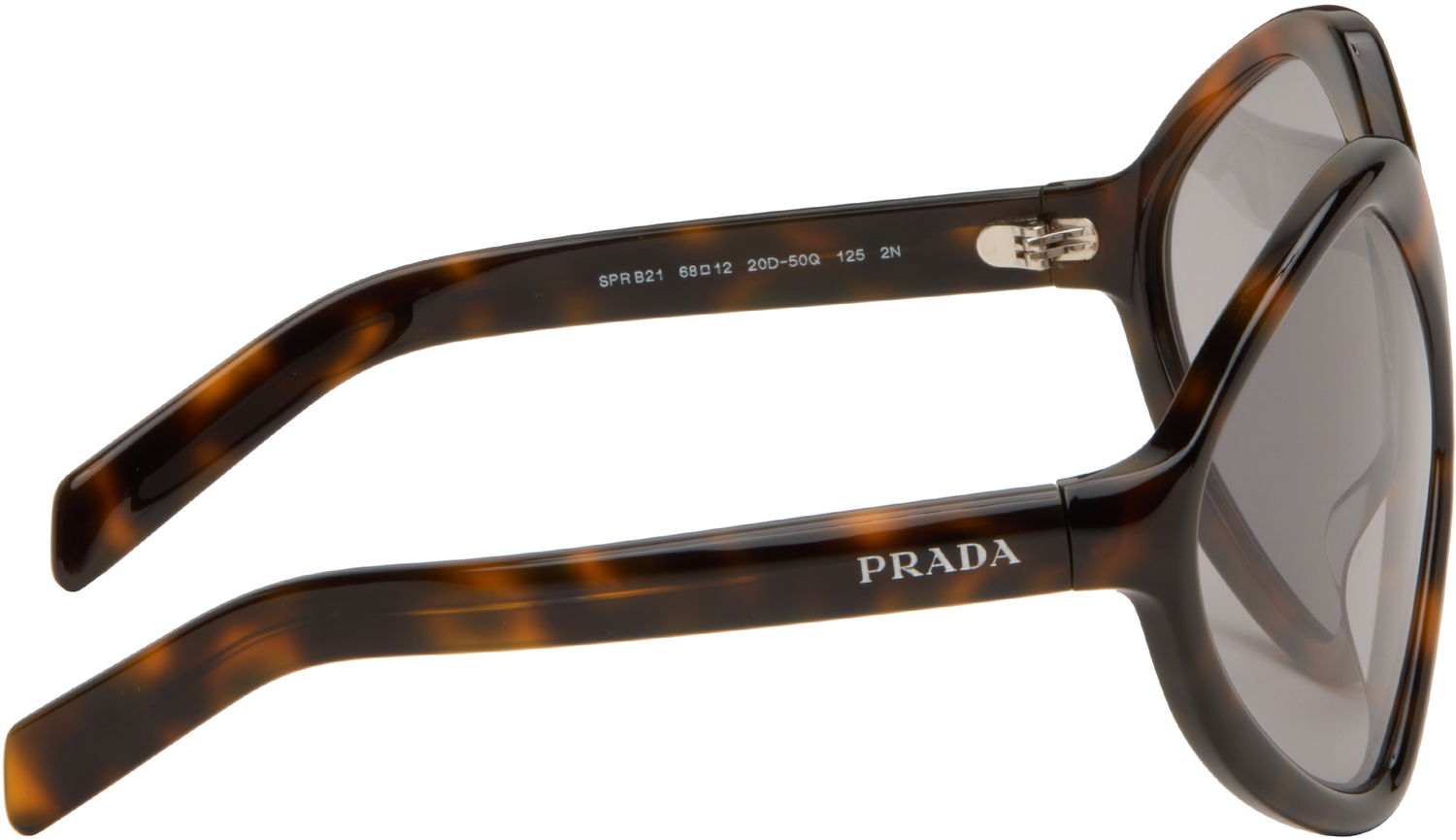 Slnečné okuliare Prada Runway Oversized Sunglasses Hnedá | 0PR B21S 8056262519745, 1