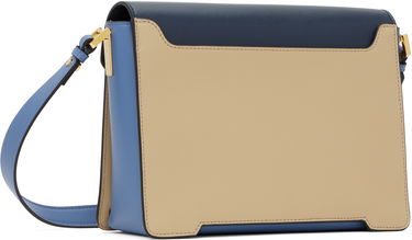 Taška cez rameno Marni Marni Trunkaroo Medium Leather Shoulder Bag Béžová | SBMP0195U1 P6948, 2