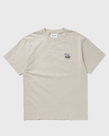 Tričko ØLÅF FLOWER POSTER TEE Béžová | M170103-CEMENT, 0