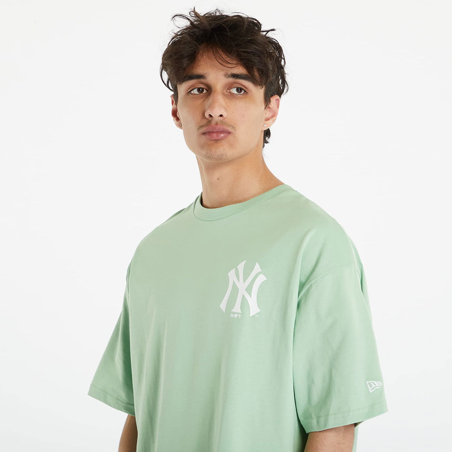 Tričko New Era New York Yankees MLB Ice Cream Oversized T-Shirt Zelené | 60357135, 1