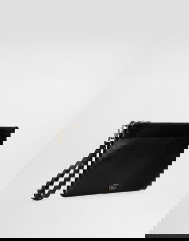 Kabelka Dolce & Gabbana Tempesta Calfskin Necessaire Clutch Čierna | BP3294AU99480999, 1