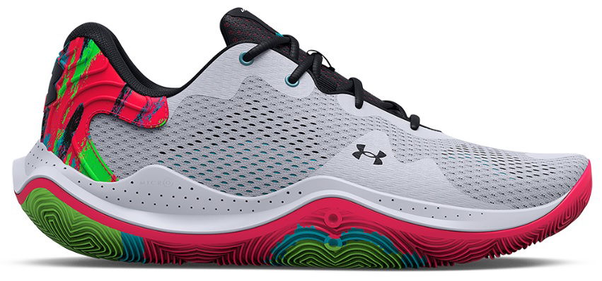 Tenisky a topánky Under Armour Spawn 4 Print Šedá | 3025345-103, 0