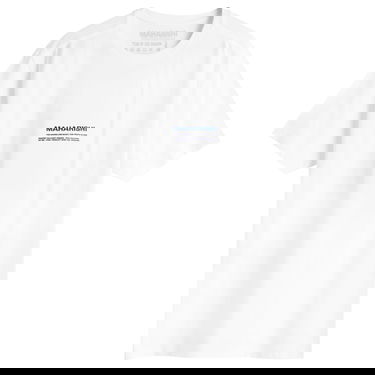 Tričko Maharishi Less Dangerous Graphic T-Shirt, Size Large Biela | 1453-WHT, 1