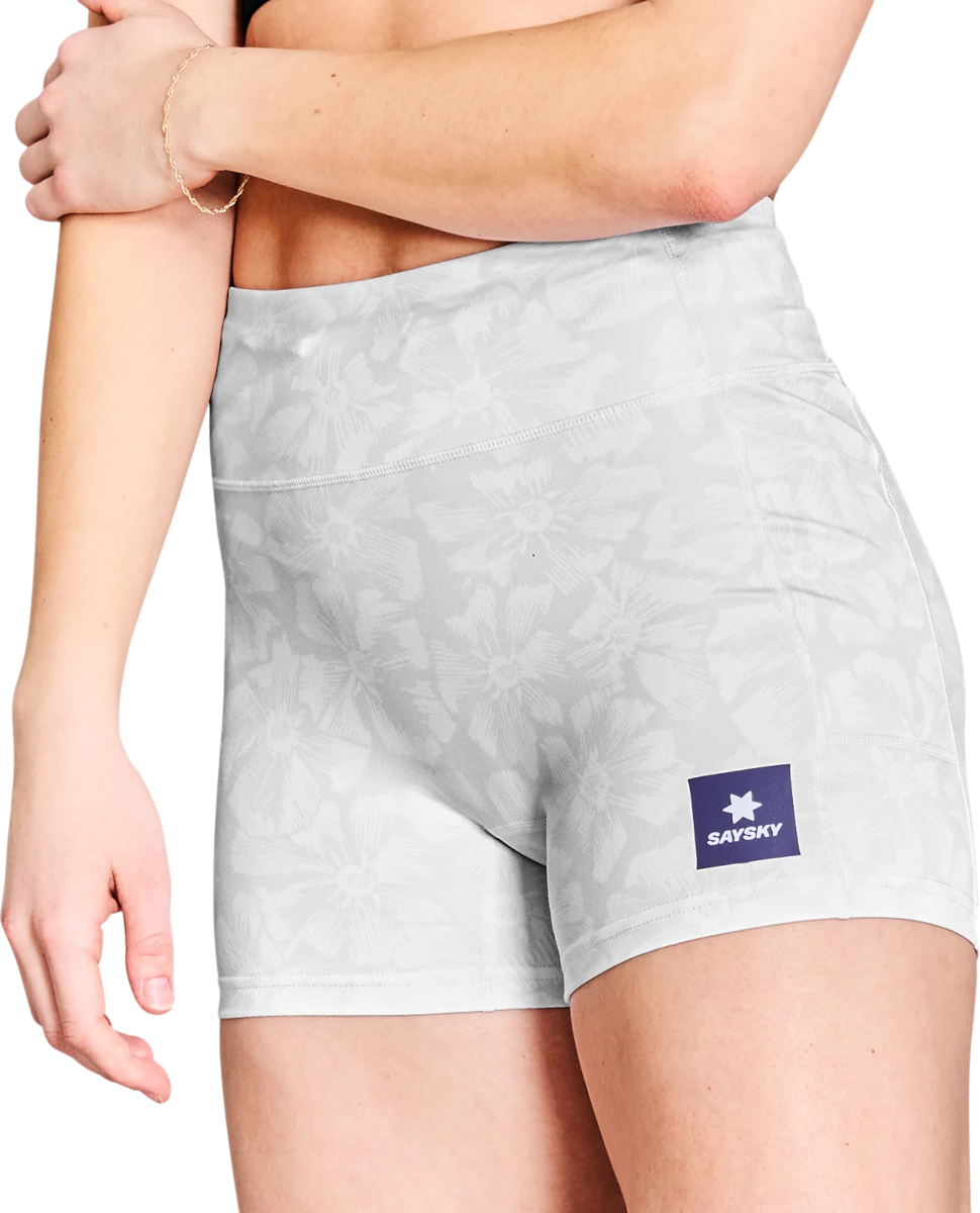 Šortky Saysky Saysky Flower Combat+ Short Tights 4" Biela | nwrst31c-1030, 0