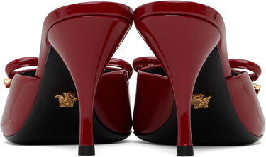 Starostlivosť o obuv Versace Versace Opera Bow Patent Heeled Sandals Červená | 1018239_D2VE_1RB3V, 1